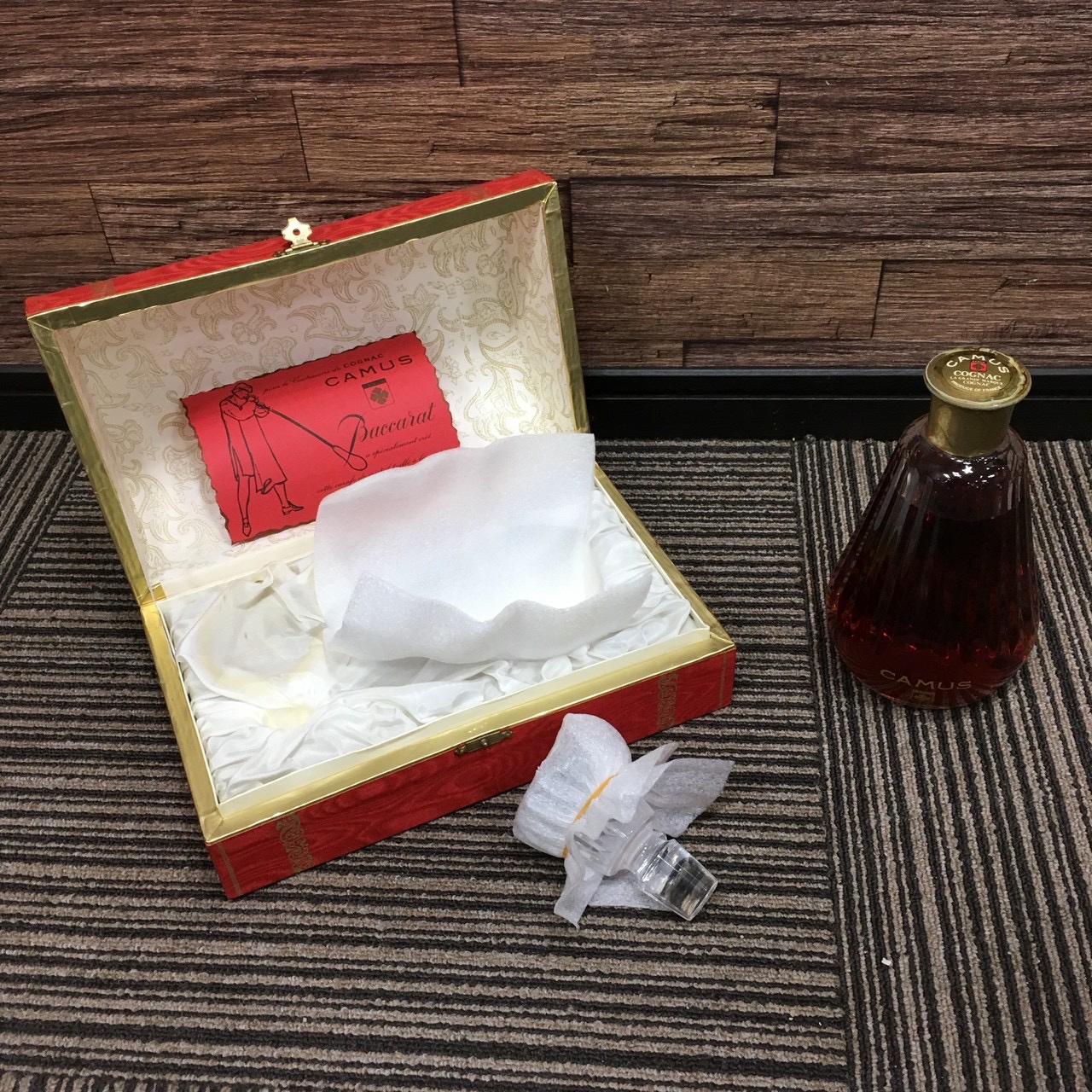 CAMUSのブランデーを大東市で買取させていただきました!