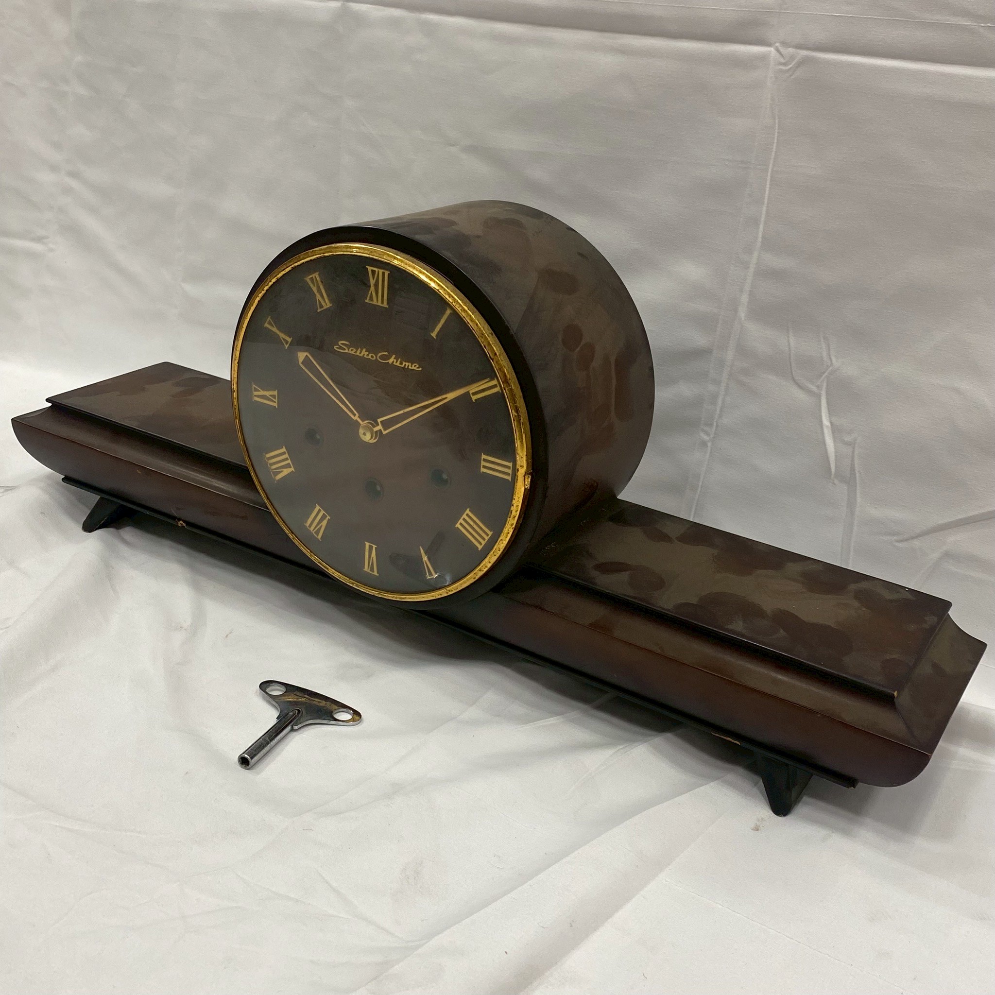 【買取実績|河内長野市】SEIKO ゼンマイ式アンティーククロックを出張買取いたしました!