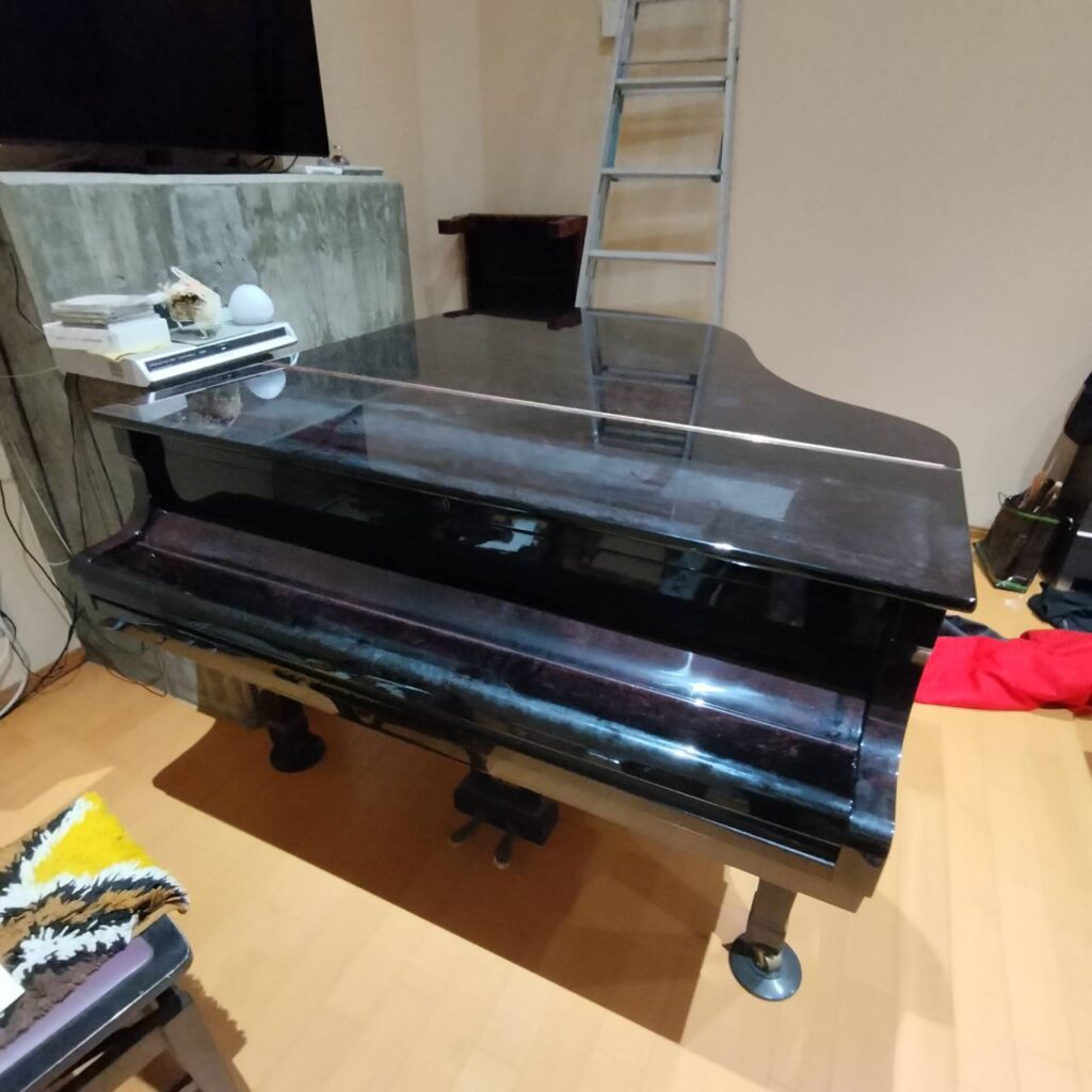 京都市で出張買取したYAMAHA G2E 黒艶グランドピアノ｜高価買取 BuyQuick