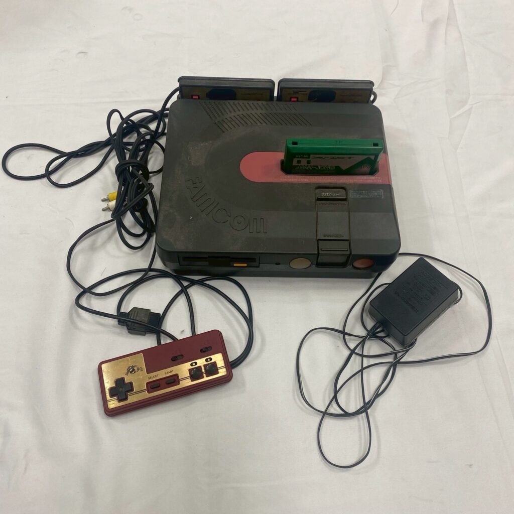 SHARP TWIN FAMICOM AN-500B本体を守口市で出張買取｜レトロゲーム機の高価査定実績