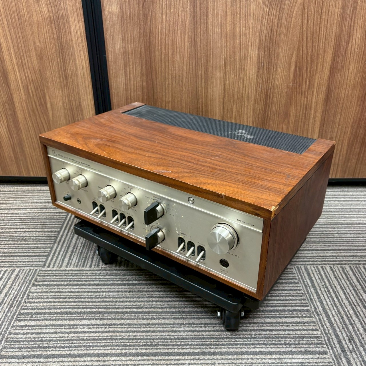 【買取実績｜柏原市】LUXMAN（ラックスマン）プリメインアンプ「SQ505X」を出張買取いたしました！