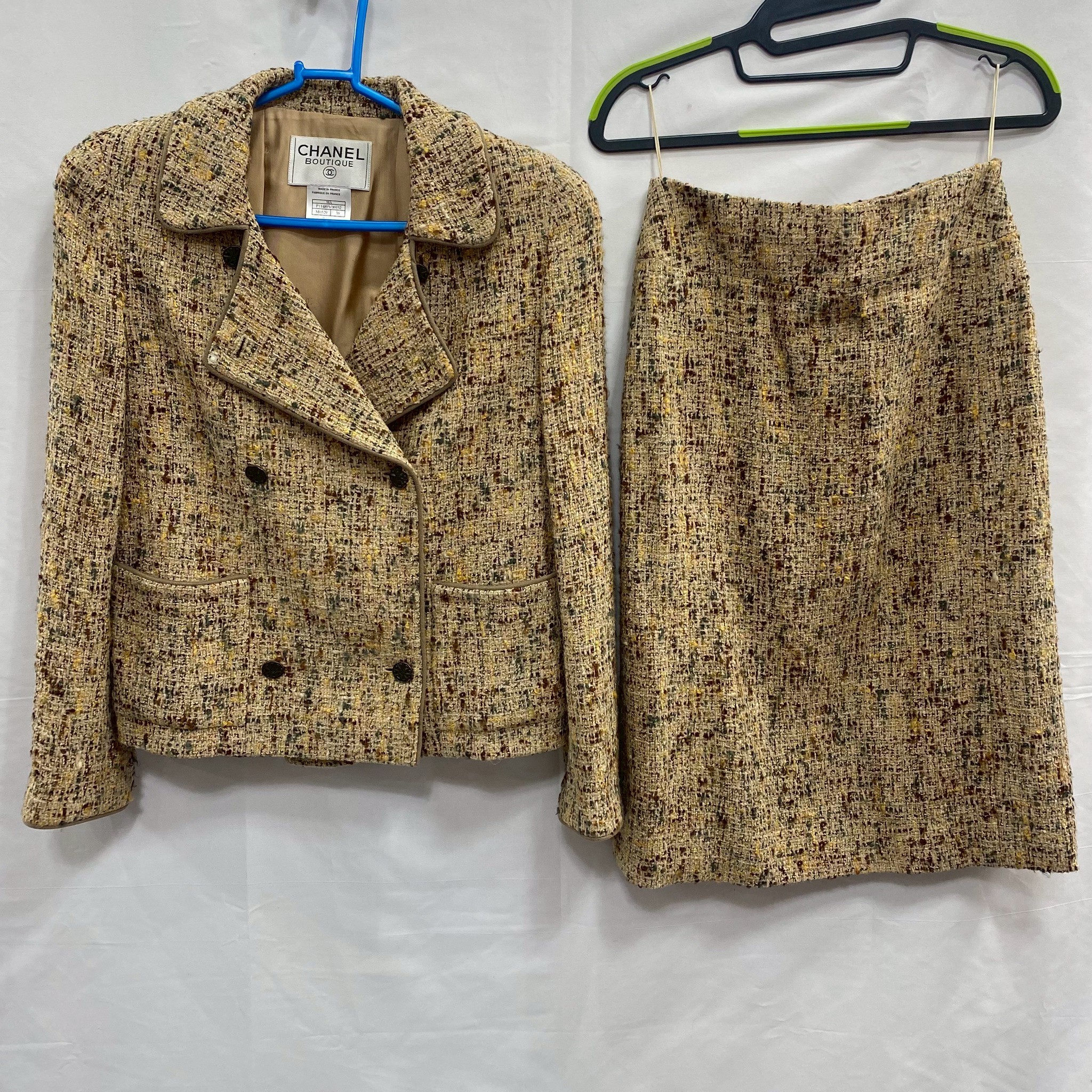 【買取実績|神戸市】CHANEL ツイードセットアップを出張買取いたしました!