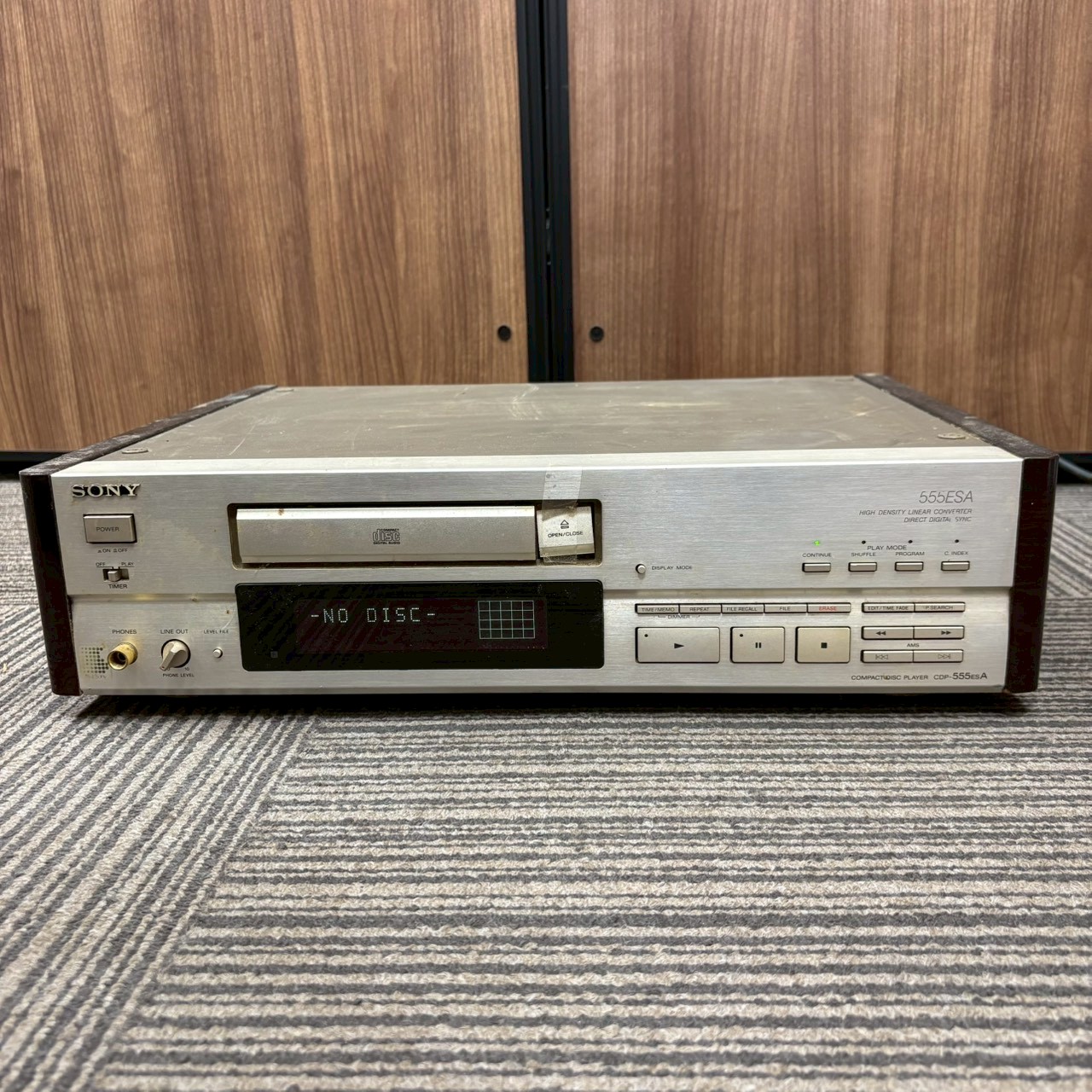 【買取実績｜泉佐野市】SONY CDP-555ESAを出張買取いたしました！