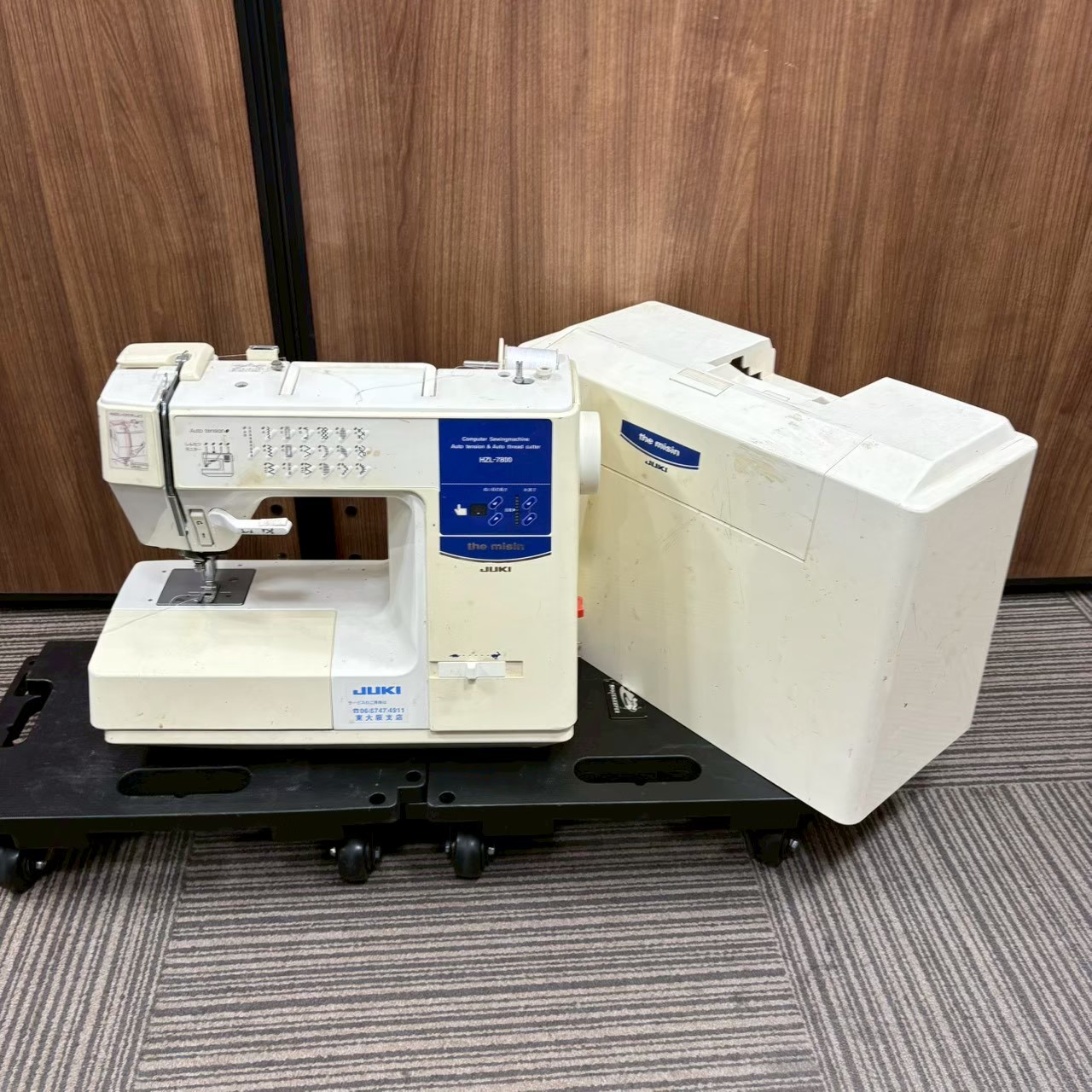 【買取実績|木津川市】JUKI HZL-7800 コンピューターミシンを出張買取いたしました!