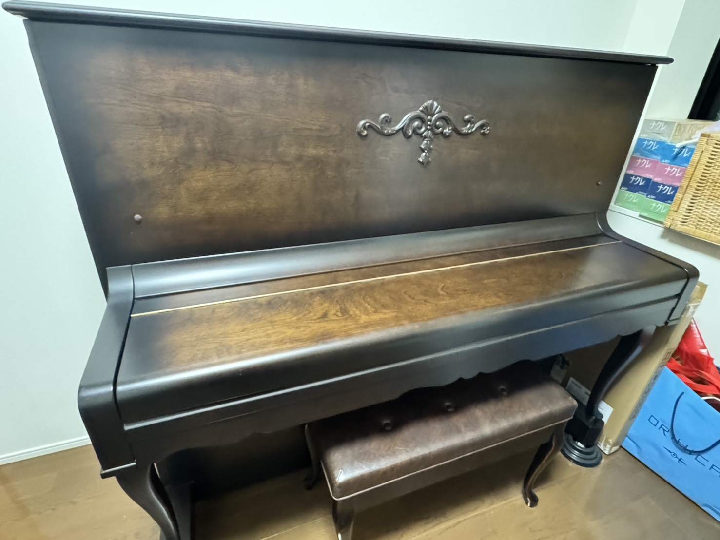 【買取実績｜吹田市】KREUTZER KE603 アップライトピアノを出張買取いたしました！