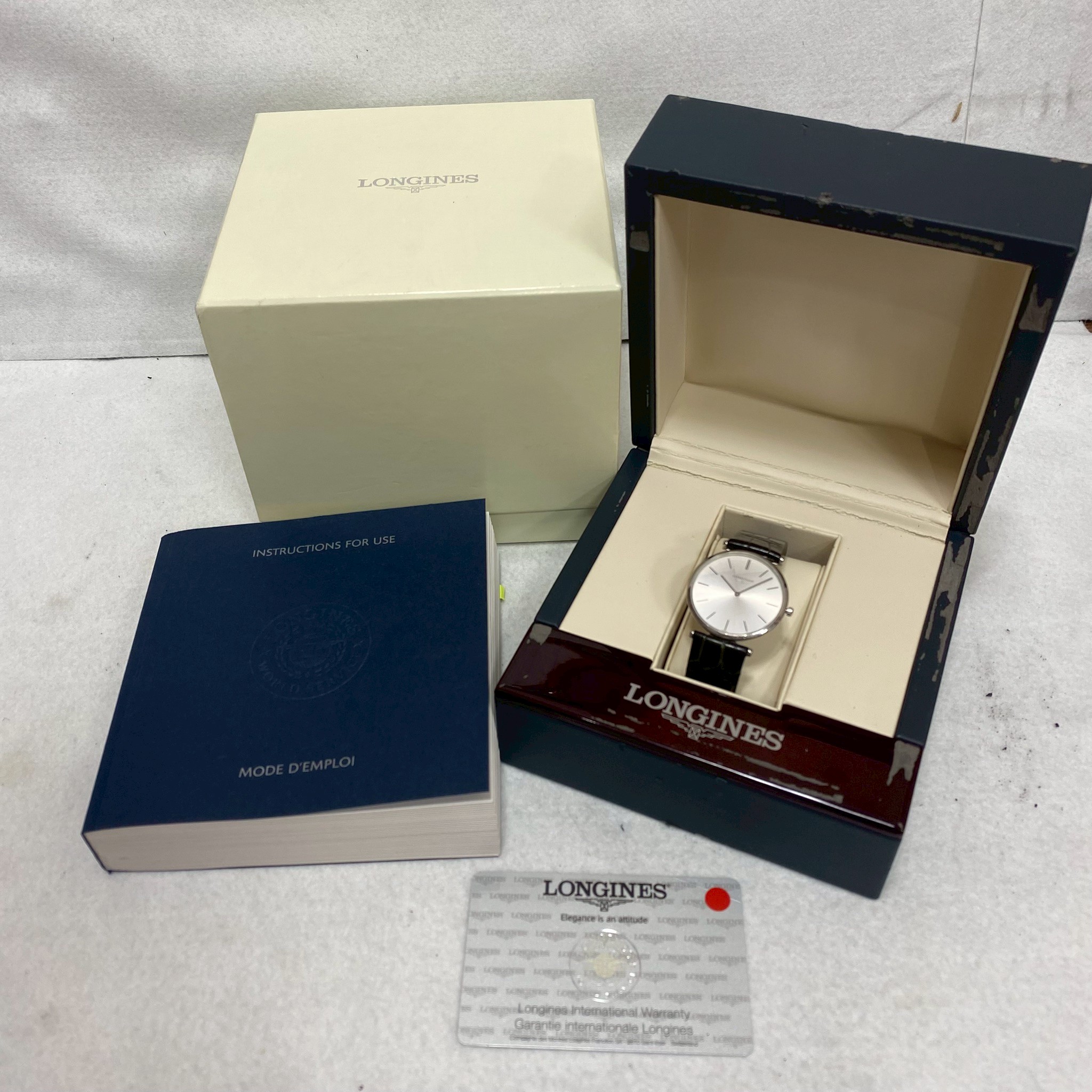 【買取実績｜神戸市】LONGINES L4 709 4 腕時計を出張買取いたしました！