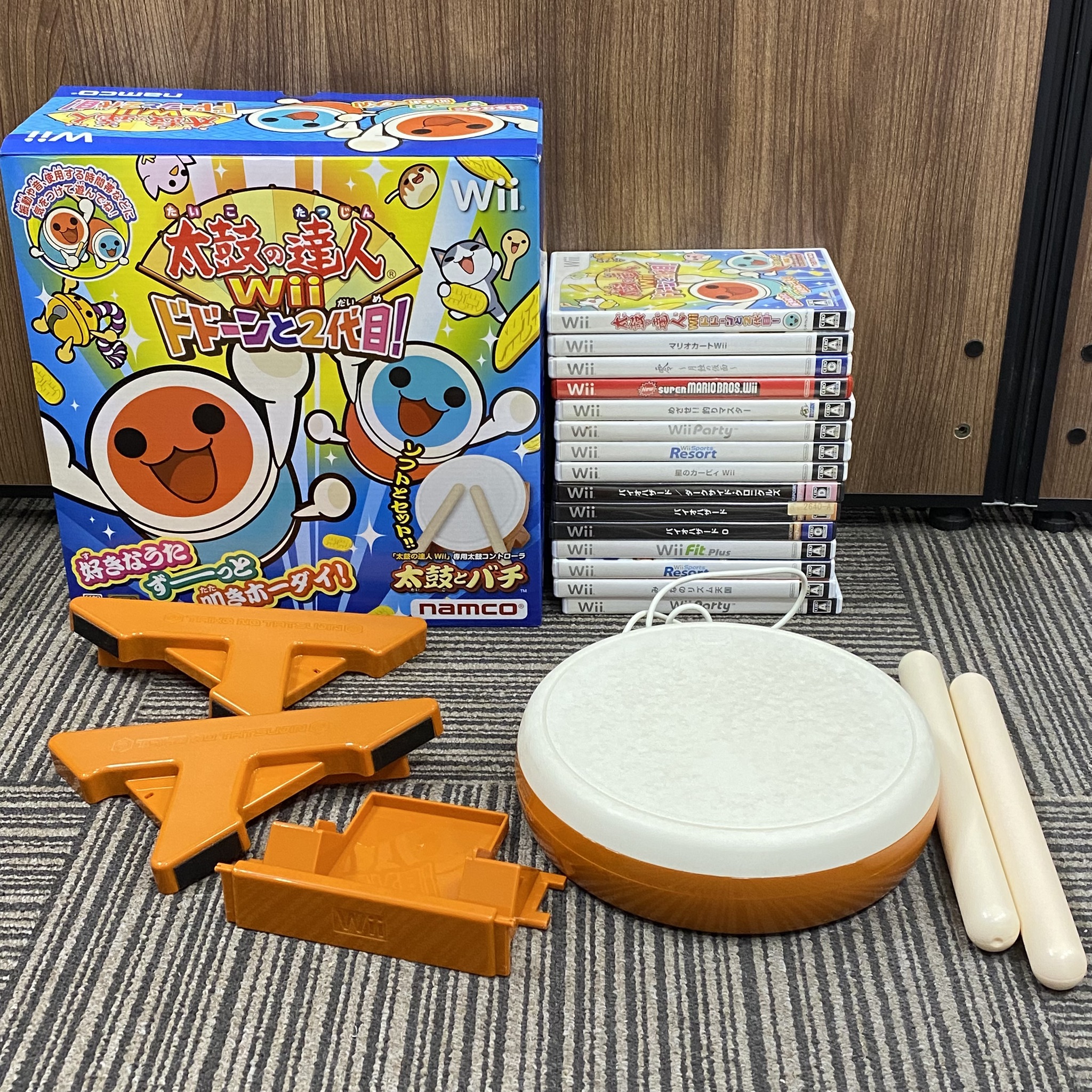 【買取実績|寝屋川市】Wiiソフトまとめ&太鼓の達人セットを出張買取いたしました!