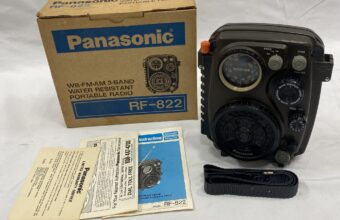 【買取実績｜茨木市】Panasonic（パナソニック）RF-822 ポータブルラジオを出張買取しました!