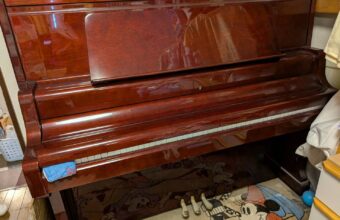 【買取実績｜京都市】KAWAI KL-32BG アップライトピアノを出張買取しました!