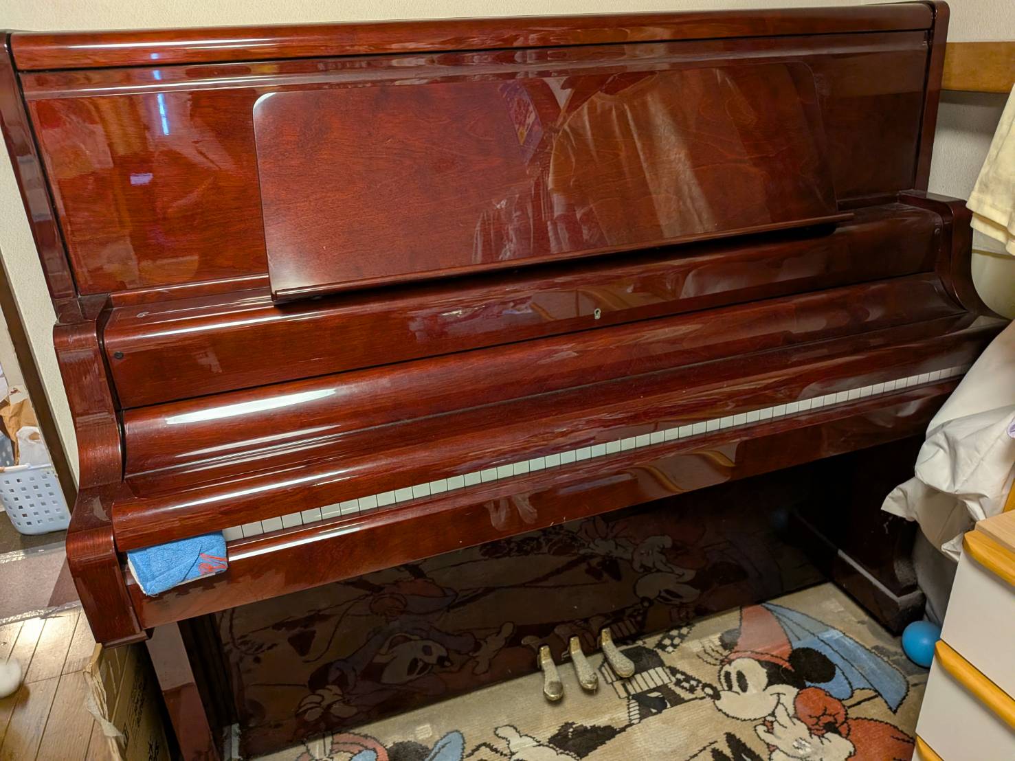 【買取実績|京都市】KAWAI KL-32BG アップライトピアノを出張買取しました!
