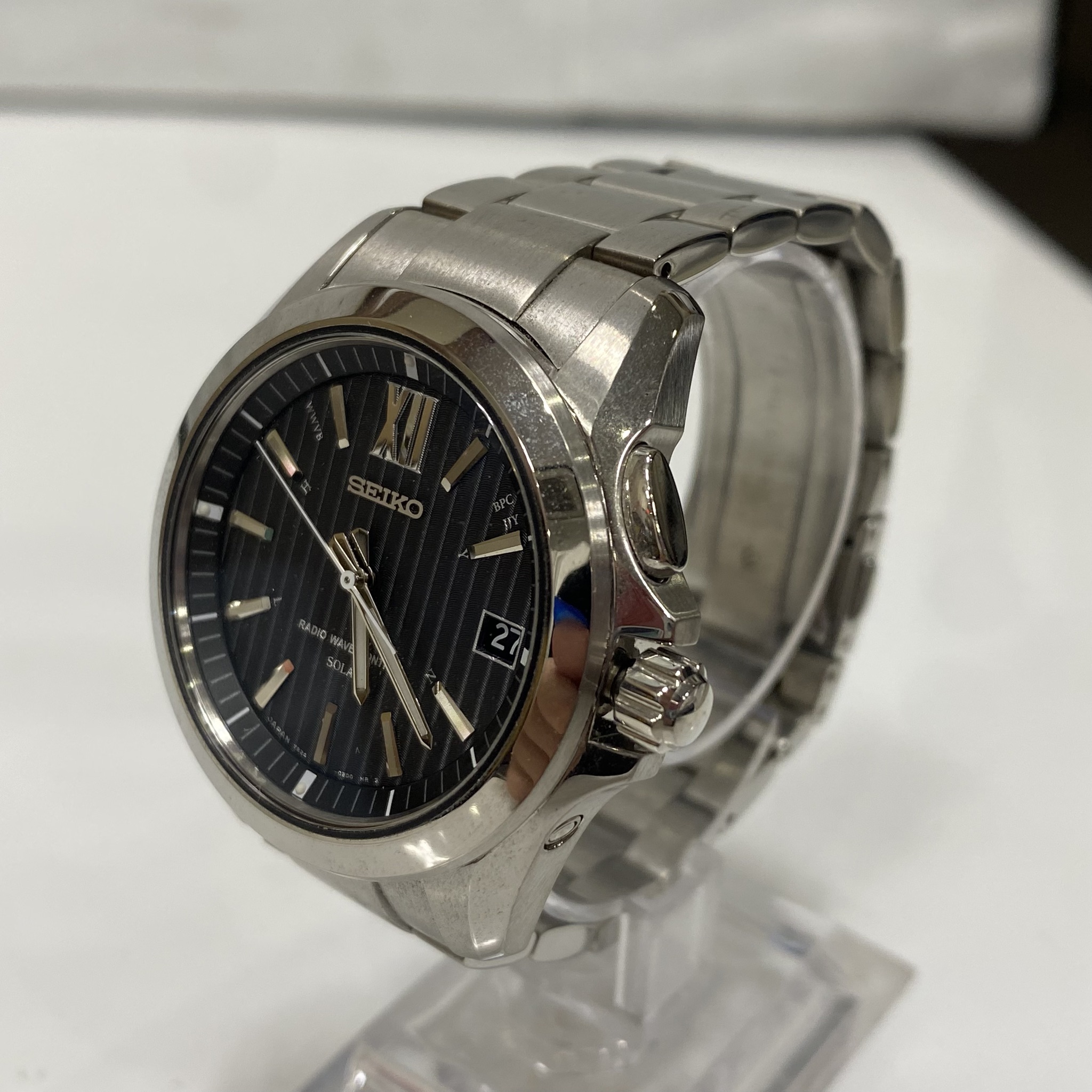 【買取実績｜加古川市】SEIKO（セイコー）電波ソーラー腕時計を出張買取しました!