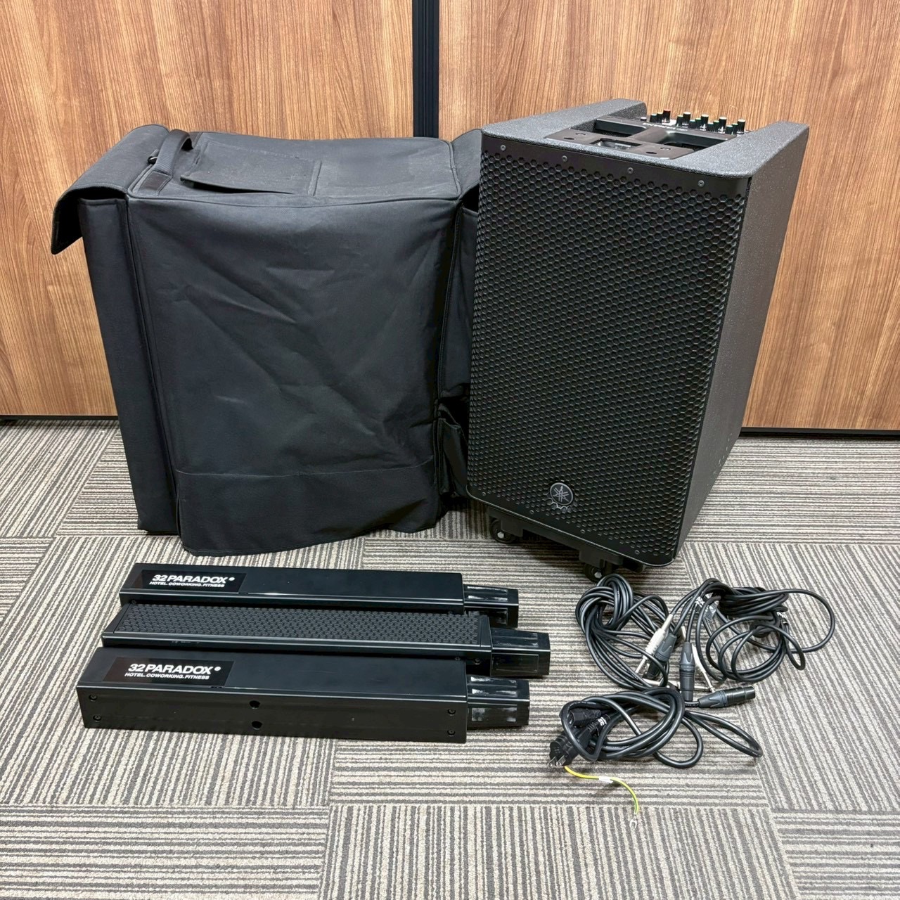 【買取実績|西宮市】YAMAHA(ヤマハ)ポータブルPAシステム STAGEPAS 1Kを出張買取しました!