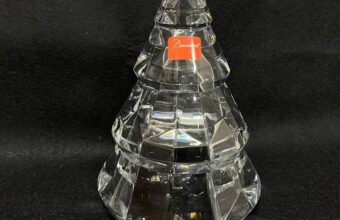 【買取実績｜奈良市】Baccarat クリスマスツリー型クリスタルオブジェを出張買取しました!