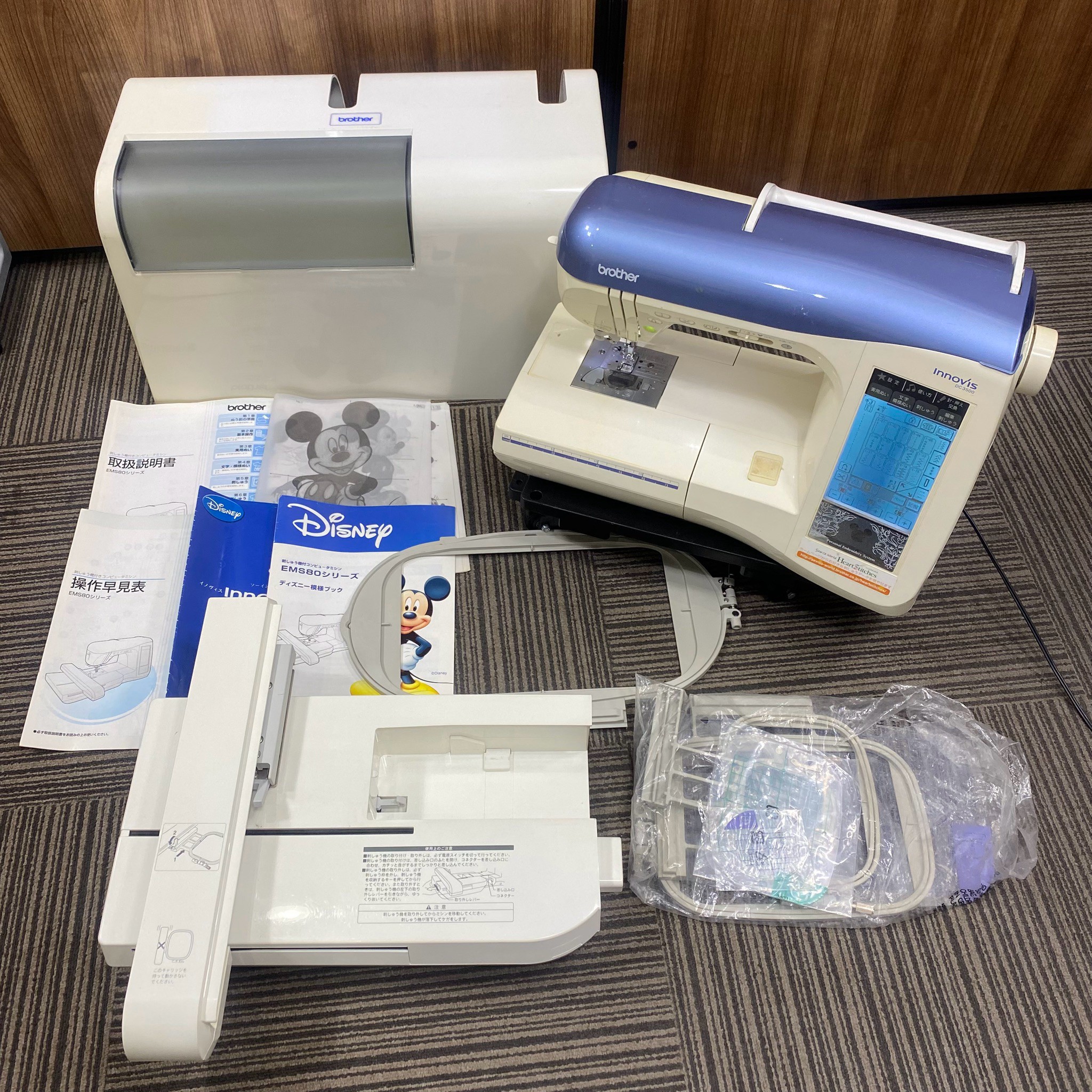 【買取実績|茨木市】BROTHERのコンピューターミシン INNOVIS DC3500を出張買取しました!