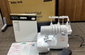 【買取実績｜大阪市】baby lock ロックミシン BLAT4WJ imagine waveを出張買取しました!