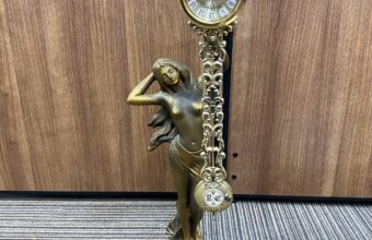 【買取実績｜京都市】CITIZEN（シチズン）女神像付き振り子時計を出張買取しました!