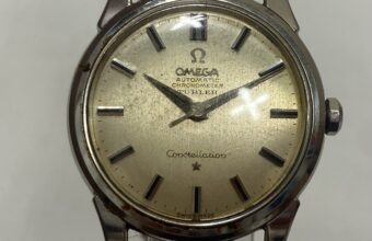 【買取実績｜東大阪市】OMEGA オメガ Constellation 自動巻き腕時計を出張買取しました!